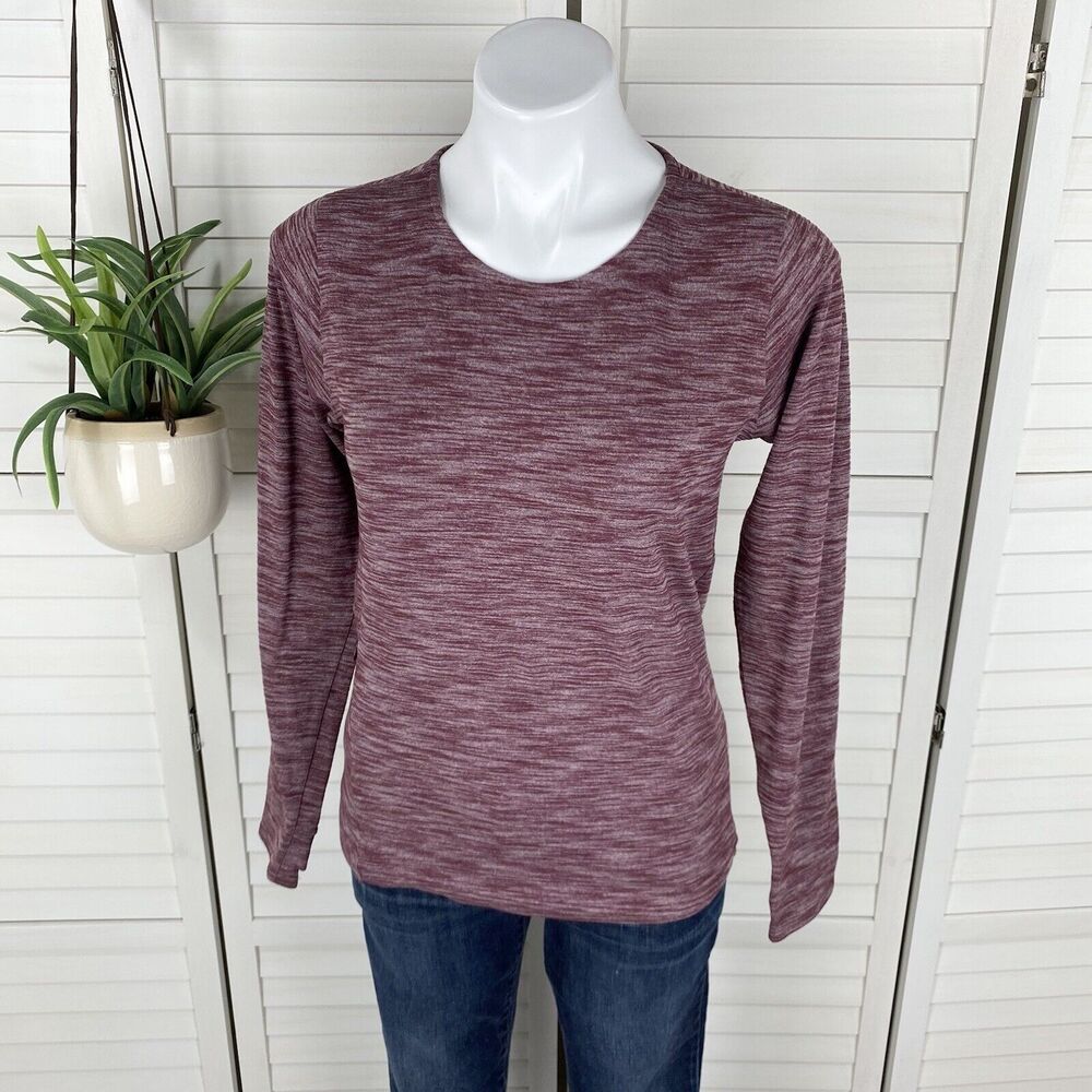Lululemon &go City Pullover Heathered Bordeaux Drama Reflective Rulu Size 4